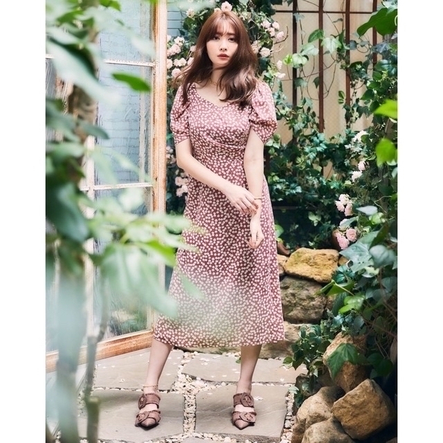 Her lip to - Cherry Pattern Cache-Coeur One-Piece の通販 by s