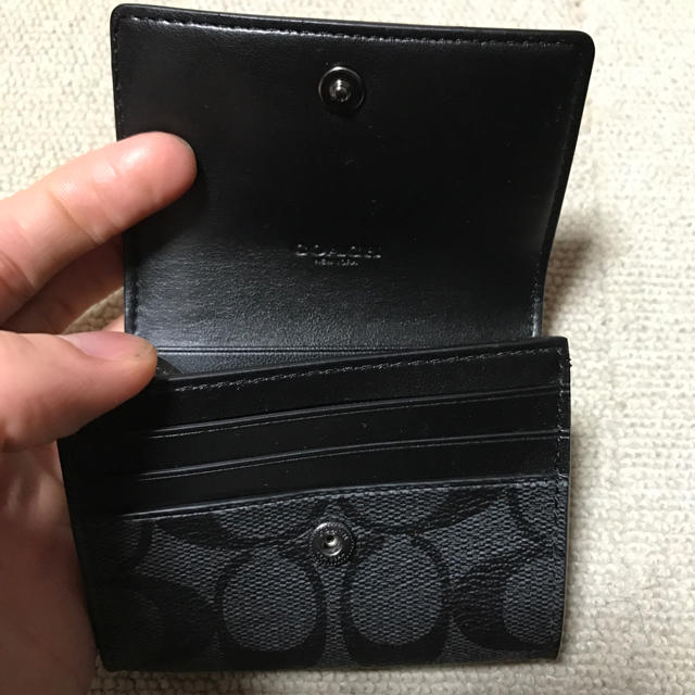 COACH(コーチ)のCOACH カードケース メンズのファッション小物(名刺入れ/定期入れ)の商品写真