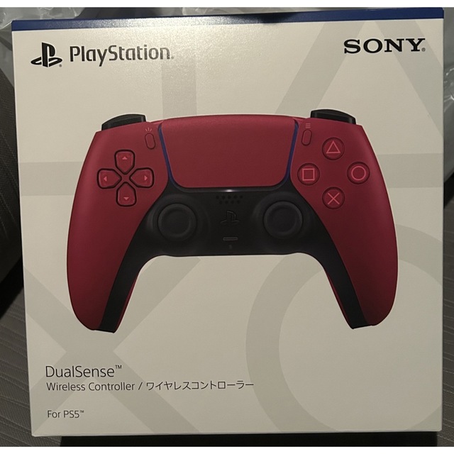 PlayStation(プレイステーション)の新品 PS5 コントローラー コスミックレッド エンタメ/ホビーのゲームソフト/ゲーム機本体(その他)の商品写真