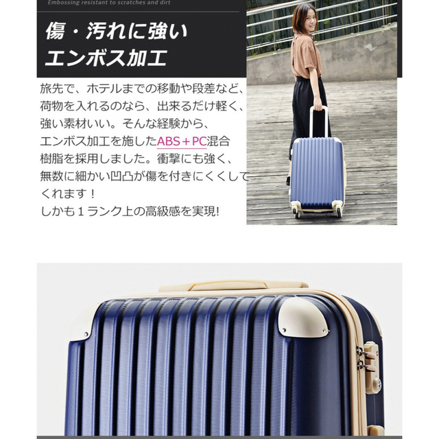 未使用品/スーツケース/キャリーケース/SSサイズ/機内持ち込み/旅行バッグ 4