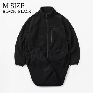 ワンエルディーケーセレクト(1LDK SELECT)のennoy Polartec® City Fleece BLACKxBLACK(ブルゾン)