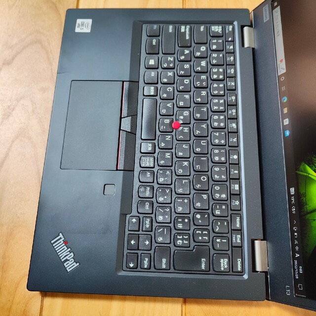 2020年モデル Thinkpad L13 第10世代core 16GB②2