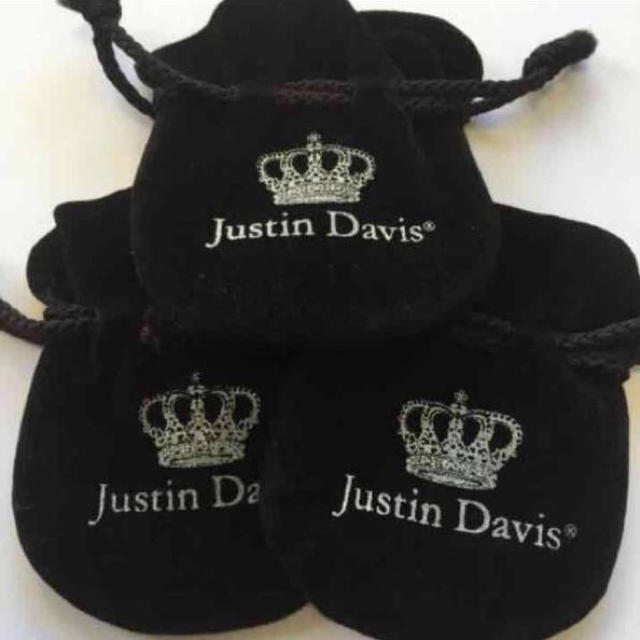 Justin Davis(ジャスティンデイビス)の非売品◆JUSTIN DAVIS(ジャスティンデイビス)◆巾着袋×3枚◆ レディースのアクセサリー(その他)の商品写真