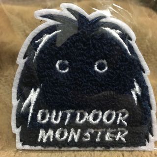 新作 OUTDOOR MONSTER アウトドアモンスター ベルクロ ワッペン