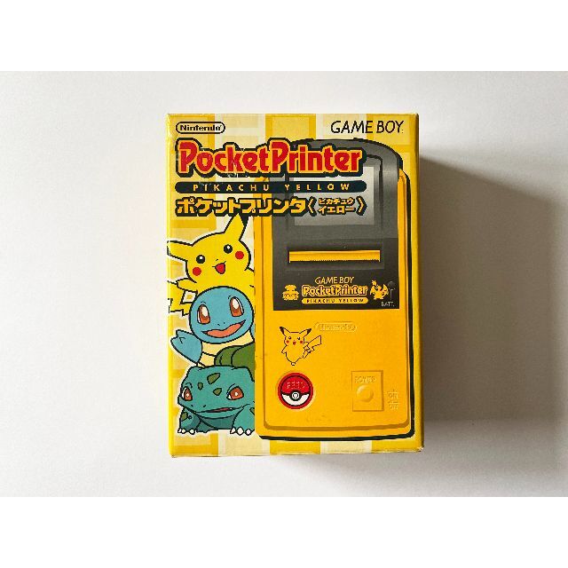 ゲームボーイ ポケットプリンタ ピカチュウ イエロー 箱説あり　Gameboy 1