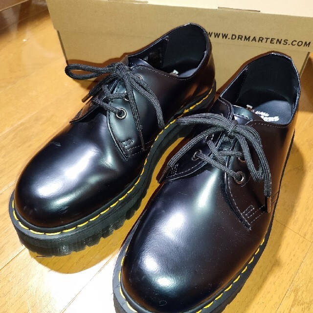 Dr.Martens - ドクターマーチン 3ホールシューズ UK8 1461 quad black