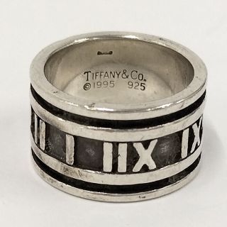 ティファニー(Tiffany & Co.)のTIFFANY＆Co. アトラスリング ワイド SV925 シルバー(リング(指輪))