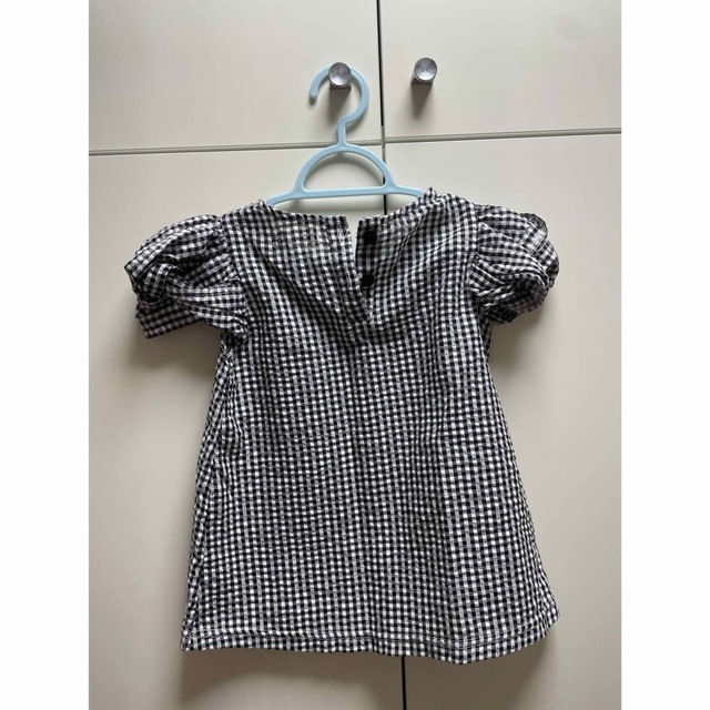 子供服　チェック　半袖　夏服 キッズ/ベビー/マタニティのキッズ服男の子用(90cm~)(Tシャツ/カットソー)の商品写真