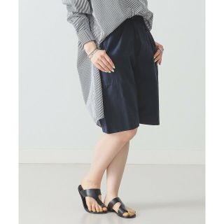 デミルクスビームス(Demi-Luxe BEAMS)の【NAVY】Demi-Luxe BEAMS / コットンリネン ショートパンツ(その他)