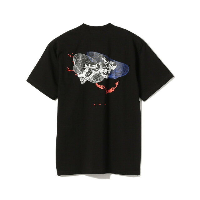 【BLACK】SauRas Being * BEAMS T / 別注 SPACE Tシャツ