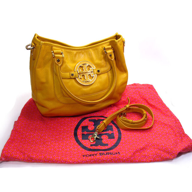 TORY BURCH アマンダ ホーボー 2WAY ショルダーバッグ レザー