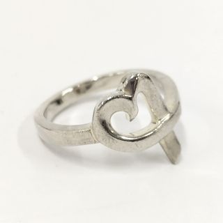 【SALE/37%OFF】 Tiffany & Co. - TIFFANY&Co. 指輪 オープンハートリング シルバー
