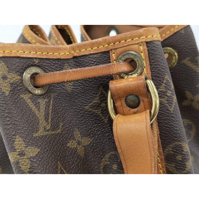 LOUIS VUITTON プチノエ 巾着 ショルダーバッグ モノグラム