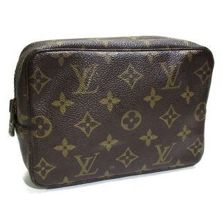 LOUIS VUITTON トゥルーストワレット18 コスメポーチ モノグラム