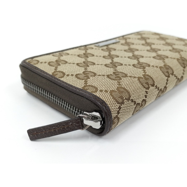 GUCCI ラウンドファスナー長財布 GGキャンバス ベージュ 307980 GUCCI ラウンドファスナー長財布 GGキャンバス ベージュ 307980