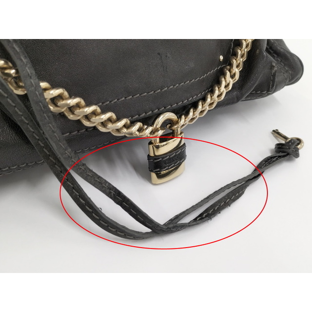 Chloe - CHLOE パディントン ハンドバッグ チェーン カデナ Chloe - CHLOE パディントン ハンドバッグ チェーン カデナ