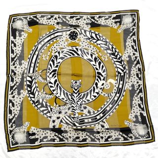 Cartier - Cartier Must de Cartier 大判スカーフ パンサーの Cartier - Cartier Must de Cartier 大判スカーフ パンサーの