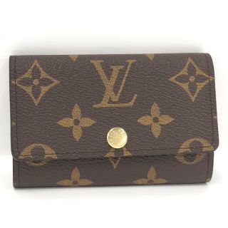 ルイヴィトン(LOUIS VUITTON)のLOUIS VUITTON ミュルティクレ6 6連キーケース モノグラム(キーケース)