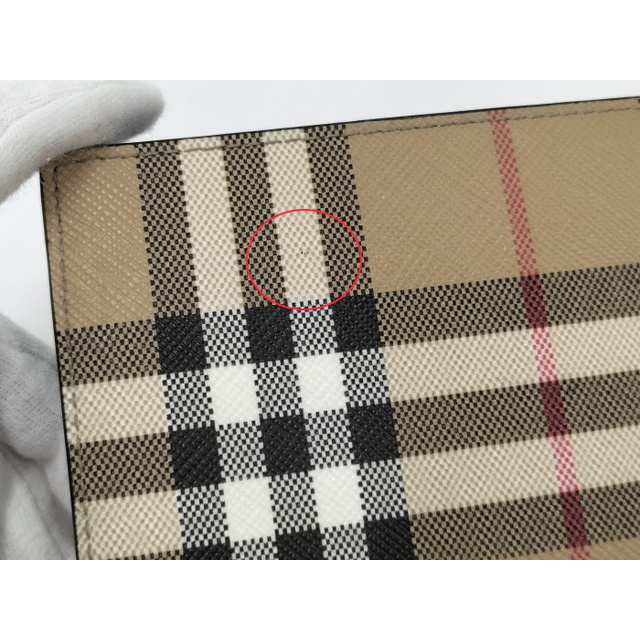 BURBERRY 二つ折り財布 シーシービル コイン ヴィンテージチェック