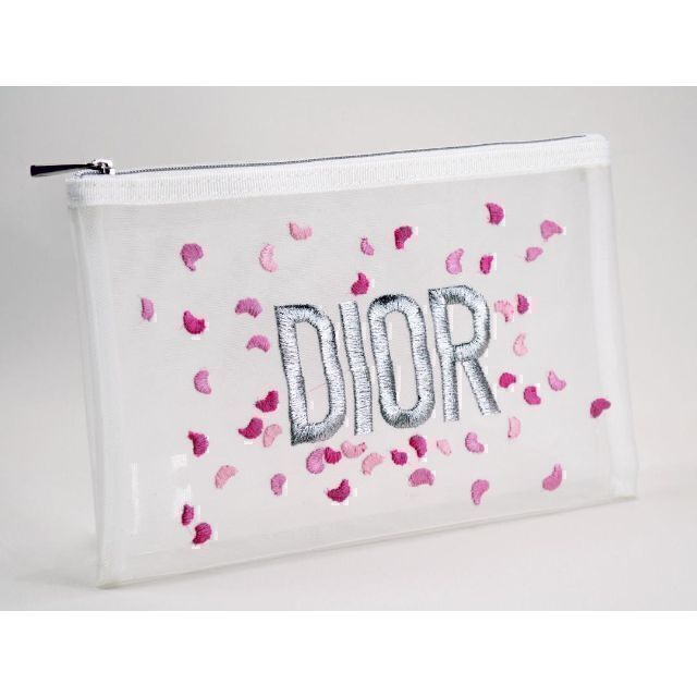 Christian Dior(クリスチャンディオール)のk 新品未使用本物 Dior ディオール　ノベルティメッシュポーチ レディースのファッション小物(ポーチ)の商品写真