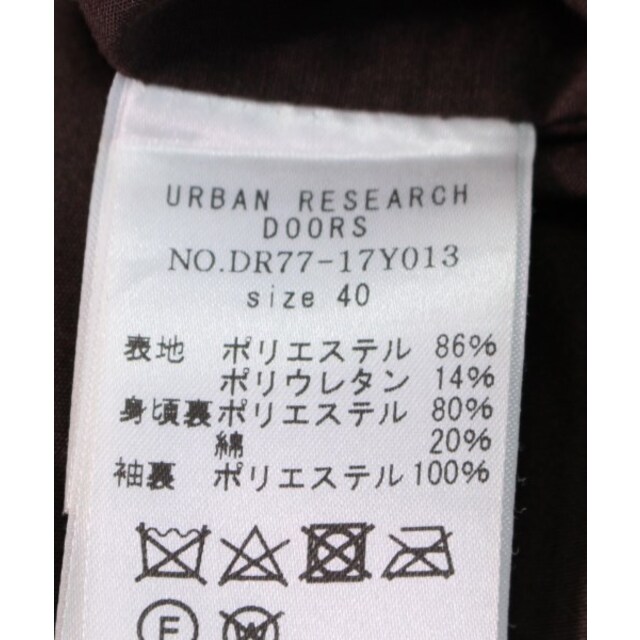 URBAN RESEARCH DOORS ブルゾン（その他） 40(M位) 茶 5