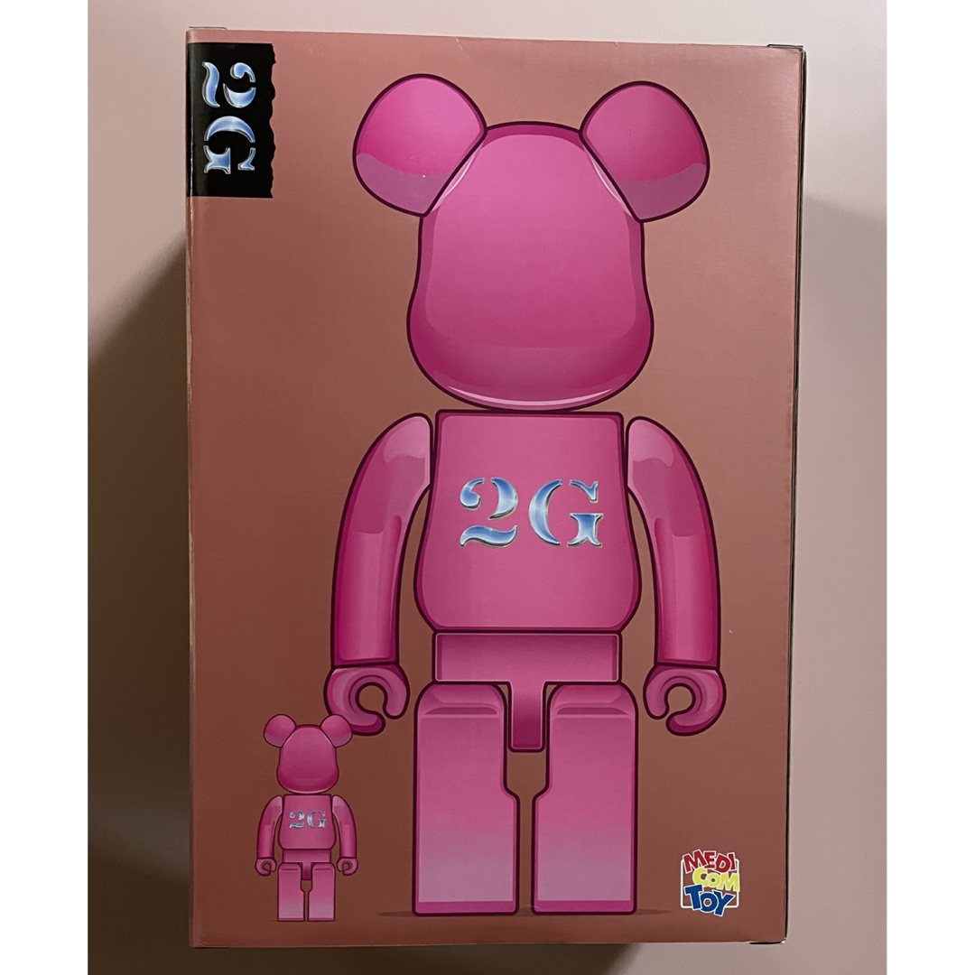 MEDICOM TOY(メディコムトイ)のBE@RBRICK SORAYAMA x 2G PINK GOLD Ver. エンタメ/ホビーのフィギュア(その他)の商品写真