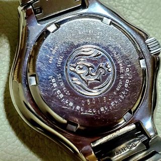 良品 SEIKO セイコー パーペチュアルカレンダー ダイバー ブルー メンズ