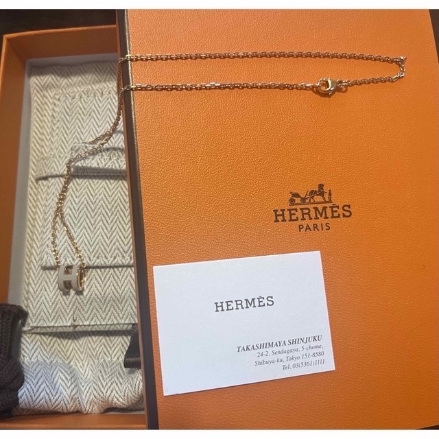 Hermes(エルメス)のHERMES ポップHミニ　ネックレス レディースのアクセサリー(ネックレス)の商品写真