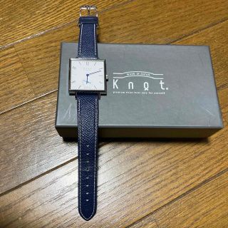 ノット(KNOT)のノット 腕時計 knot timepiece SQ-32(腕時計(アナログ))