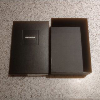 サンローラン(Saint Laurent)のサンローラン 空箱 ブラック 黒(小物入れ)