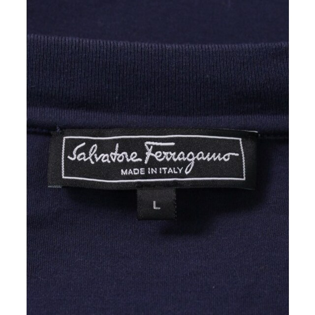 Salvatore Ferragamo Tシャツ・カットソー L 紺 【古着】 # www.lahza.jp