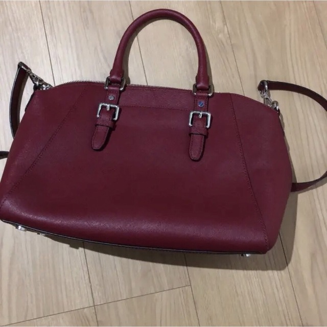 Michael Kors(マイケルコース)のマイケルコース 2way ショルダーバッグ ハンドバッグ ボルドー レディースのバッグ(ショルダーバッグ)の商品写真