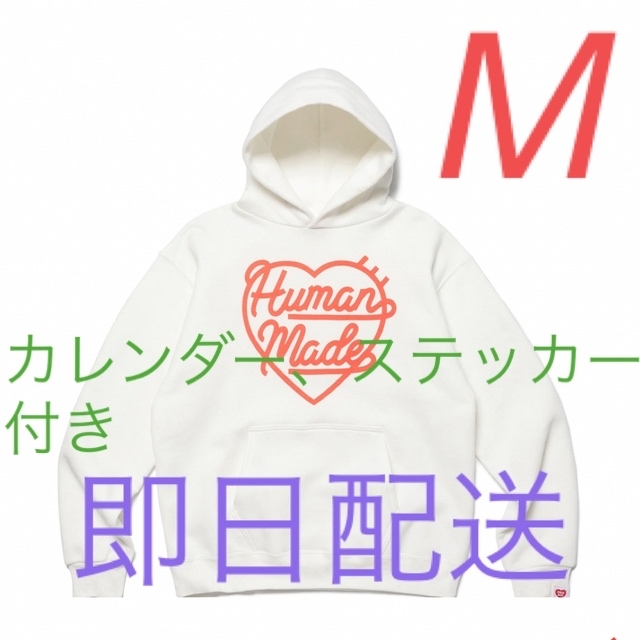 HUMANMADE HEART SWEAT HOODIE MサイズM状態