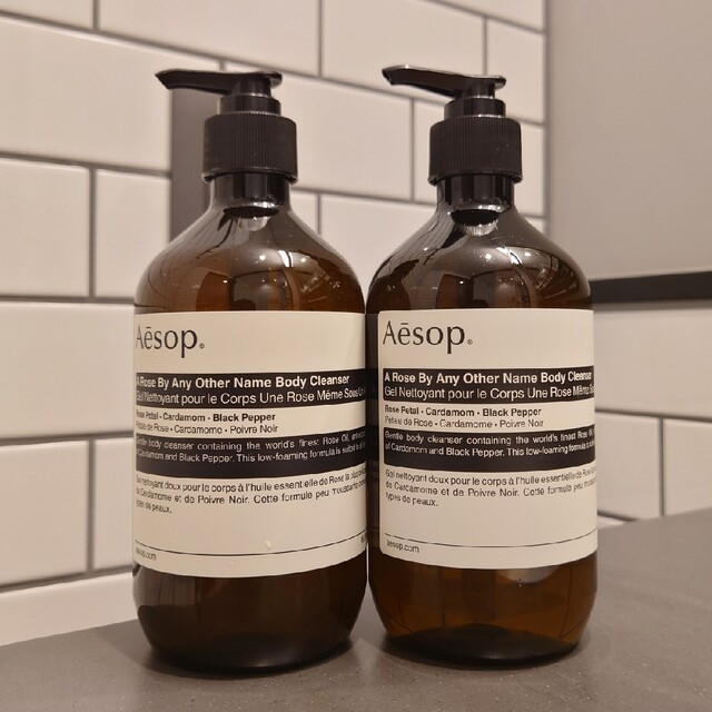 Aesop イソップ　ダマスカンローズボディクレンザー２本セット