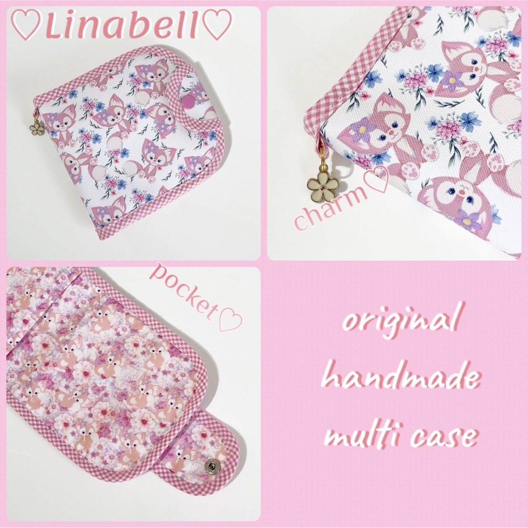 ステラルー♡Linabell♡エコバッグ♡トートバッグ♡WH