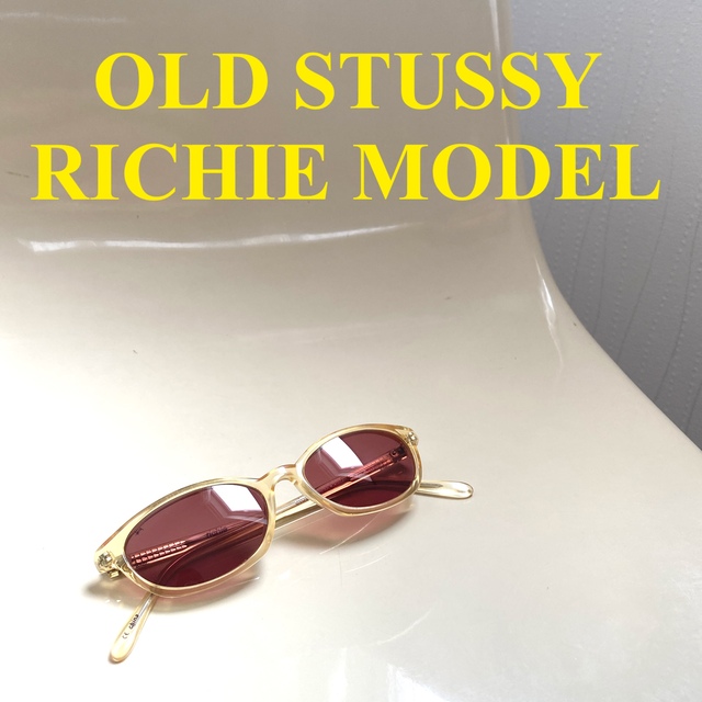 【STUSSY】 OLD STUSSY EYEGEAR RICHIE MODEL | フリマアプリ ラクマ
