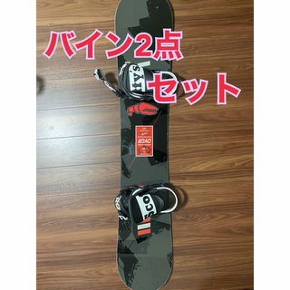 バートン(BURTON)の最終価格 DEVGRU/ DELTA 153 バインセット　ソールカバー付き(ボード)