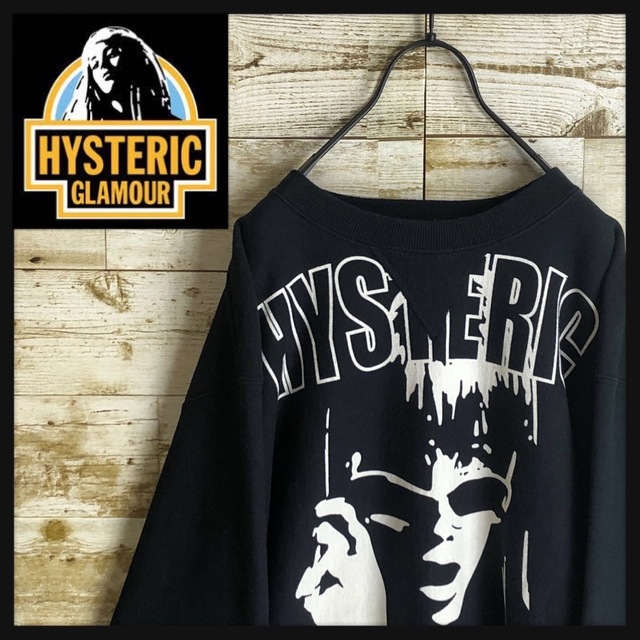 スウェットhystericglamour ヒステリックグラマー スウェット デカロゴ