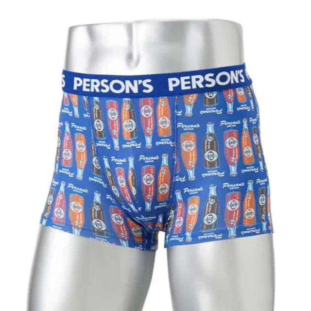 PERSON'S(パーソンズ)のLLサイズ３枚組ブランド品パーソンズ！光沢感あるストレッチ前閉じボクサーパンツ！ メンズのアンダーウェア(ボクサーパンツ)の商品写真