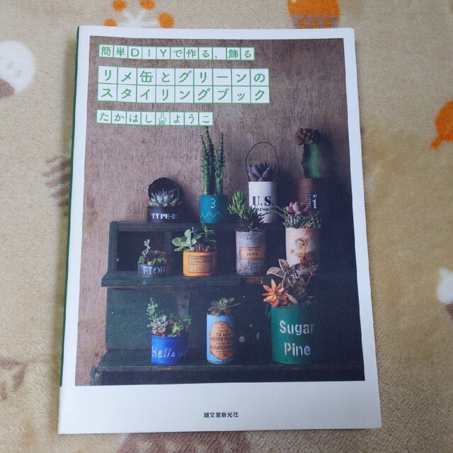 リメ缶とグリーンのスタイリングブック 簡単ＤＩＹで作る、飾る エンタメ/ホビーの本(趣味/スポーツ/実用)の商品写真