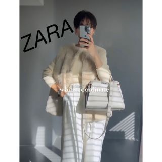 ザラ(ZARA)のZARA リバーシブルフェイクファーベスト (ベスト/ジレ)