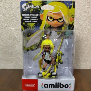 ニンテンドースイッチ(Nintendo Switch)のスプラトゥーン3　amiibo　インクリング【イエロー】(ゲームキャラクター)