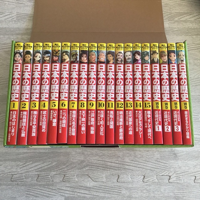 新品 角川まんが学習シリーズ 日本の歴史 全15巻+別巻4冊 - 全巻セット 新品 角川まんが学習シリーズ 日本の歴史 全15巻+別巻4冊 - 全巻セット