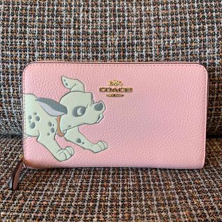 COACH  長財布　ディズニーコラボ　１０１匹わんちゃん