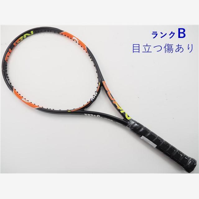 テニスラケット ウィルソン バーン 100 2015年モデル (G2)WILSON BURN 100 2015元グリップ交換済み付属品