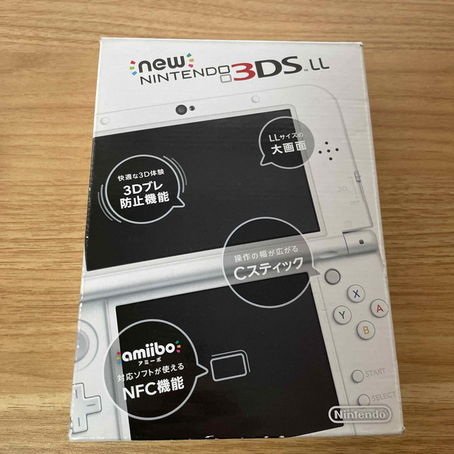 ニンテンドー3DS - new 3dsll 本体　ホワイト