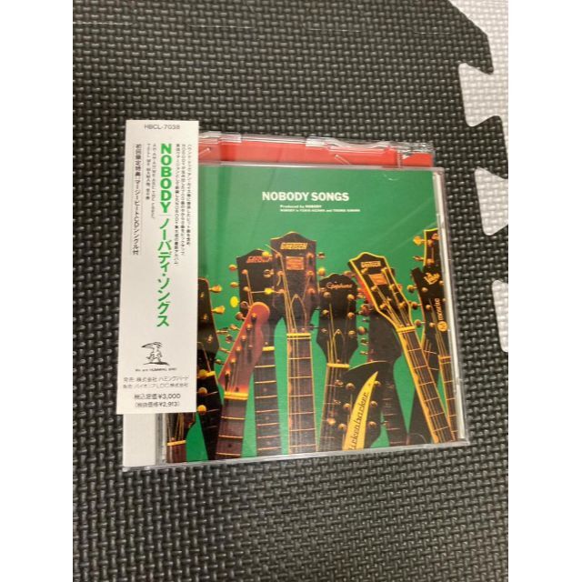 見本盤　NOBODY ノーバディ NOBODY SONGS　初回限定盤　帯付