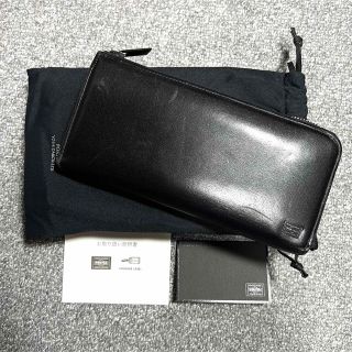 ポーター(PORTER)の美品★PORTER PLUME ロングウォレット L字  ポーター 長財布(長財布)