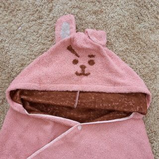 ビーティーイシビル(BT21)の【むっちゃん様専用】BT21·͜· ︎︎ᕷcookyなりきりフードタオル♡(タオル/バス用品)