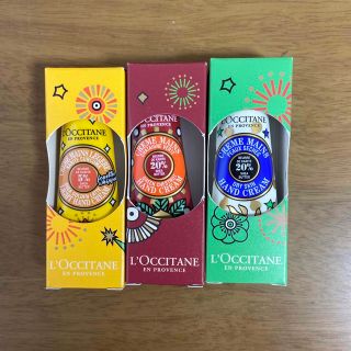 ロクシタン(L'OCCITANE)の新品未使用ロクシタン　ホリデーデリシャスハンドトリオ(ハンドクリーム)